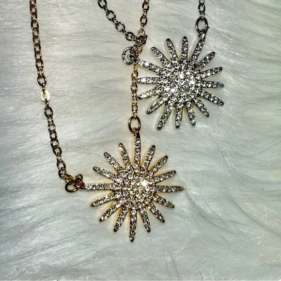 Park Lane Gold and Silver Star Burst Jewelry Set - Picture 5 of 6